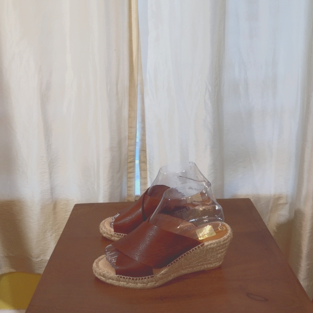Kanna Espadrille Wedge Sandals 38